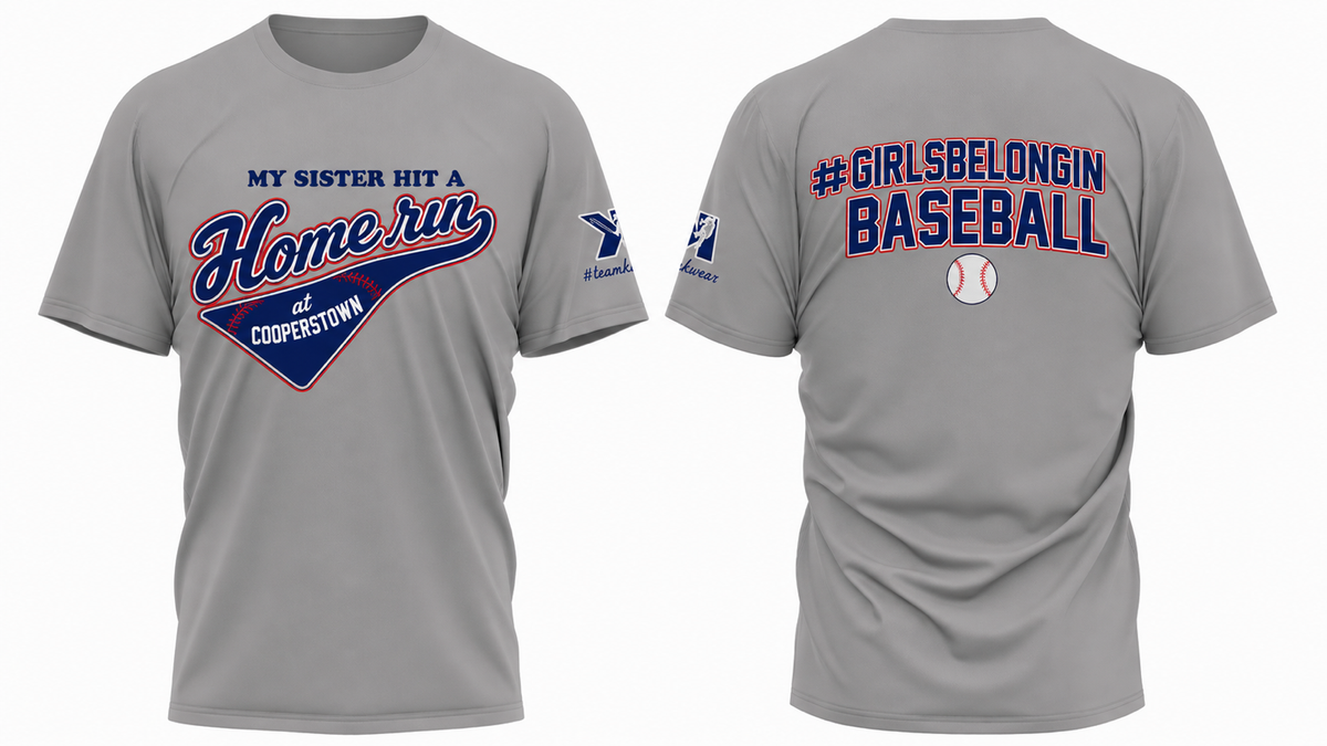 HOME RUN COOPERSTOWN DRY FIT SHIRT , CUSTOMIZABLE (UNISEX)