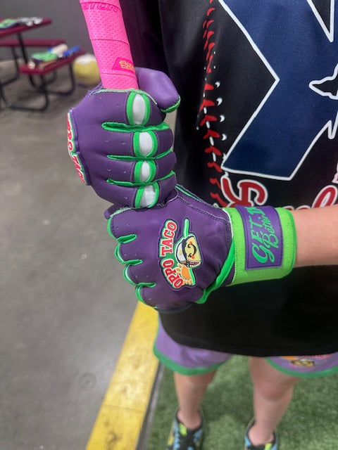 Long Cuff Batting Gloves OPPO TACO