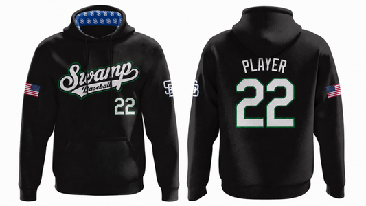 SWAMP BASEBALL HOODIE  GAME READY(UNISEX)
