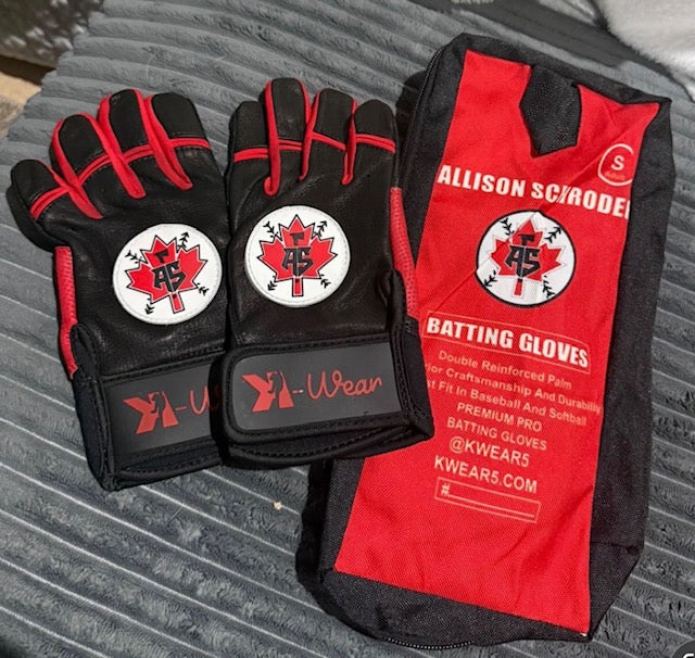 Alli SCHRODER SIGNATURE BATTING GLOVE (SHORT CUFF)