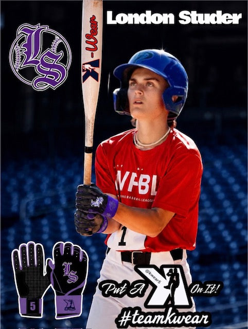 LONDON STUDER  SIGNATURE BATTING GLOVE (LONG  CUFF)