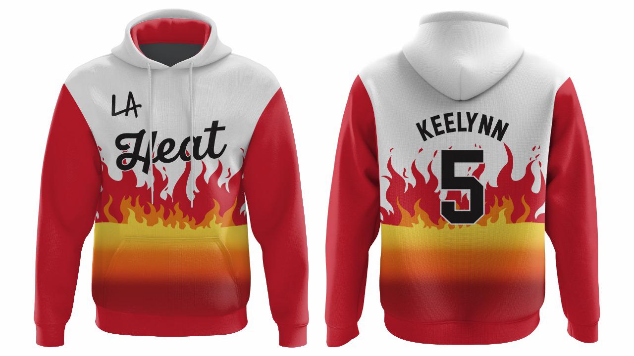 LA HEAT SUBLIMATED HOODIE (UNISEX)
