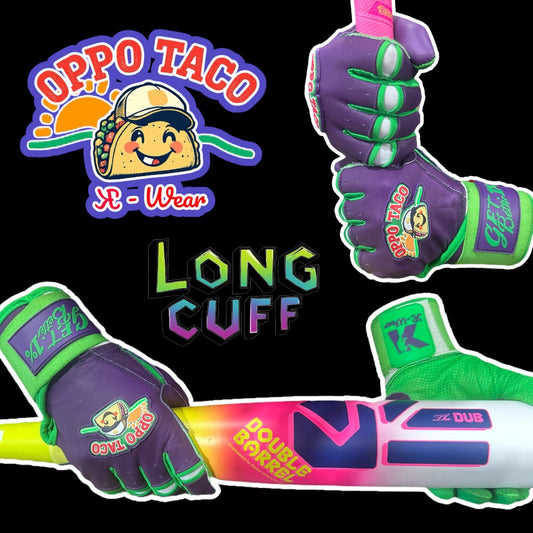 Long Cuff Batting Gloves OPPO TACO