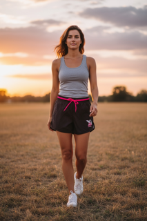 Women's Dri-FIT High-Waisted 5" 2-in-1 Shorts "Girls Belong in Baseball" Blk/Blk