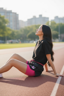Women's Dri-FIT High-Waisted 5" 2-in-1 Shorts "Girls Belong in Baseball" Blk/PINK