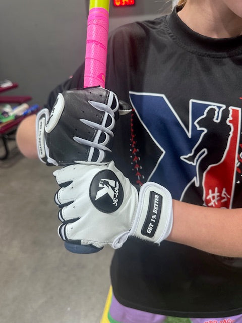 Short Cuff Batting Gloves Cookies & Cream